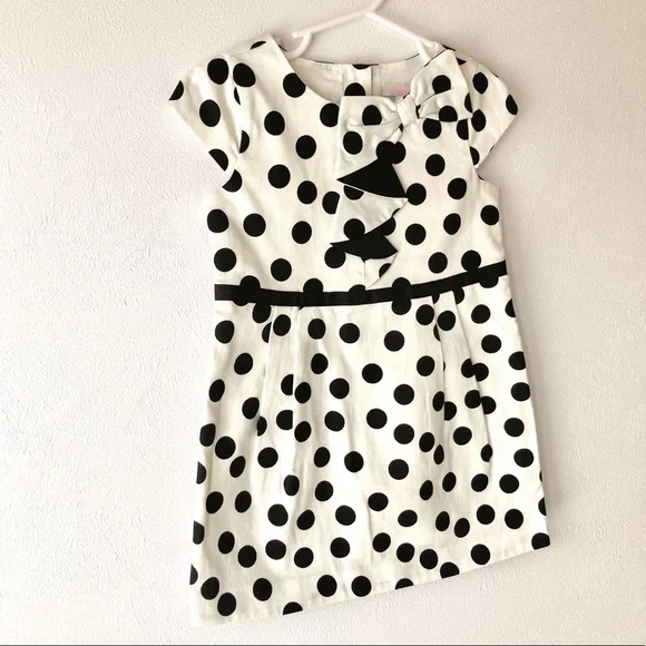 NWT Janie and Jack Polka Dot Dress with RuffleDress 2T